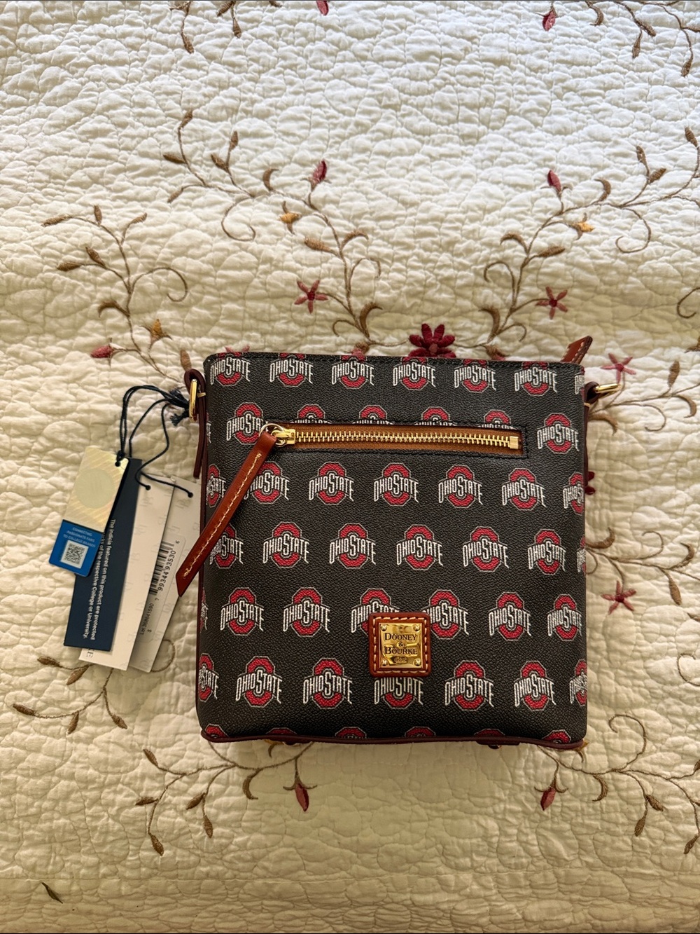 NWT Dooney & Bourke OSU small crossbody bag